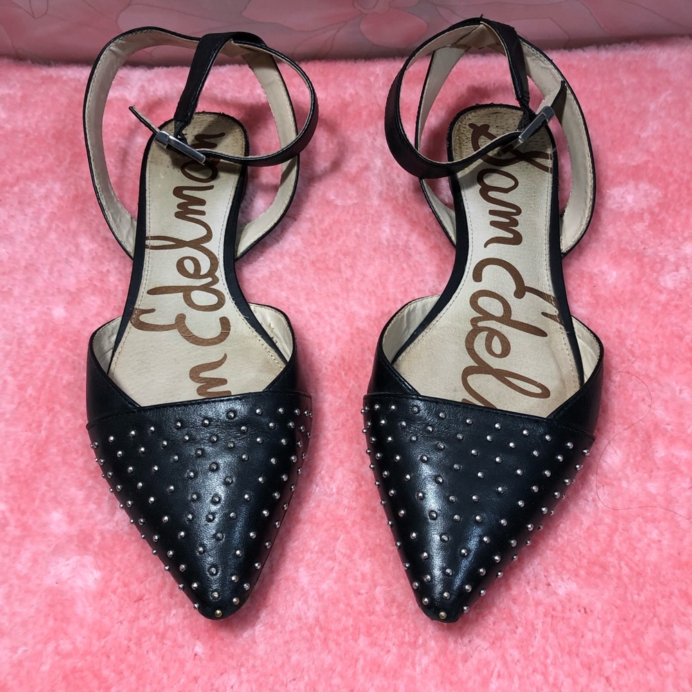 SAM EDELMAN Brina Studded Flats 8.5M